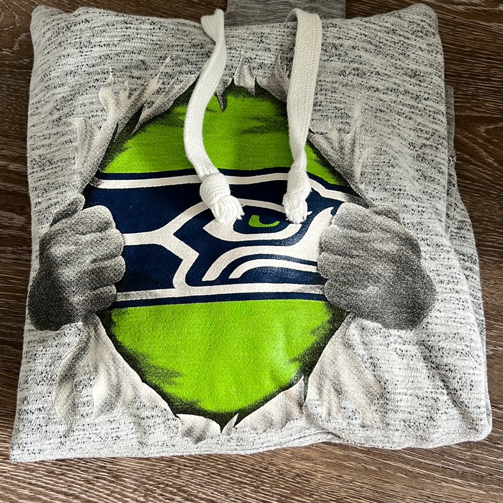 SeaHawks Football Team Hoodie: Size S